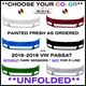 NEW FRONT BUMPER FOR 2016-2019 VW PASSAT PAINTED *CHOOSE YOUR COLOR* VW1000226
