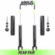 Rear Bare Shock Absorbers Pair for 2010-2019 Ford Taurus